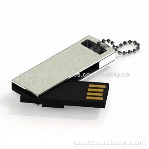 Swivel Promotional USB Flash Drive, Fashionable Multifunction, 64MB-32GB Memory Capacity